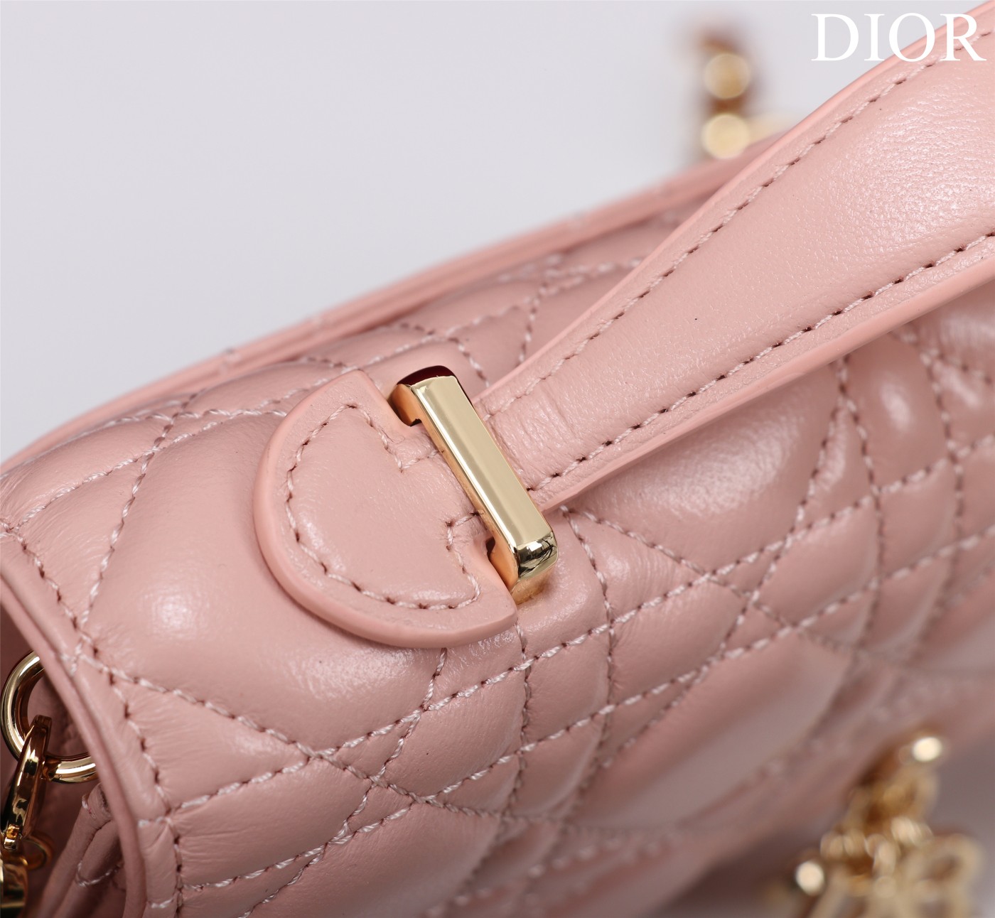 My Dior Mini Bag Pink Cannage Lambskin